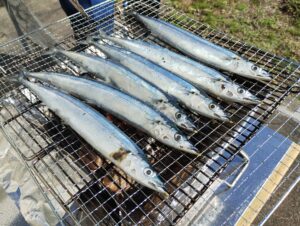 秋の味覚会 ～ さんま焼き ～