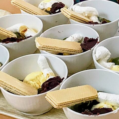 抹茶パフェで笑顔満開！ 調理レクリエーションを開催しました♪（入所サービス）